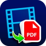 video to pdf maker android application logo